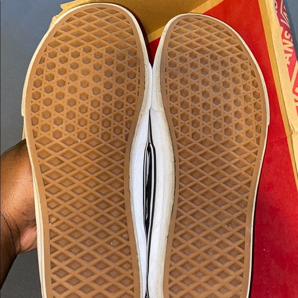 Black And White Sk8-HI Vans - Picture 3 of 5